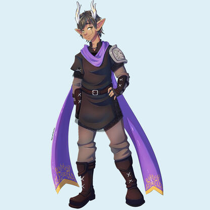 Full body, full colour